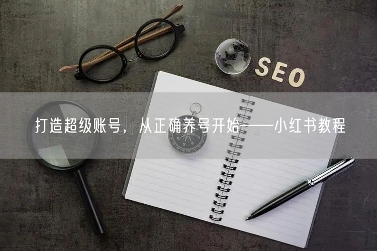 打造超级账号，从正确养号开始——小红书教程